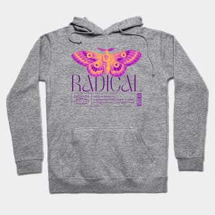 Beautiful Moth Radical Rebel Hoodie